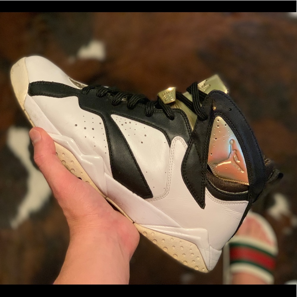 Jordan 7 Champaign size 10.5 With Rings